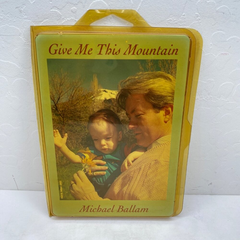 Vintage 1994 Give Me This Mountain Michael Ballam Cassette Tape Words Music